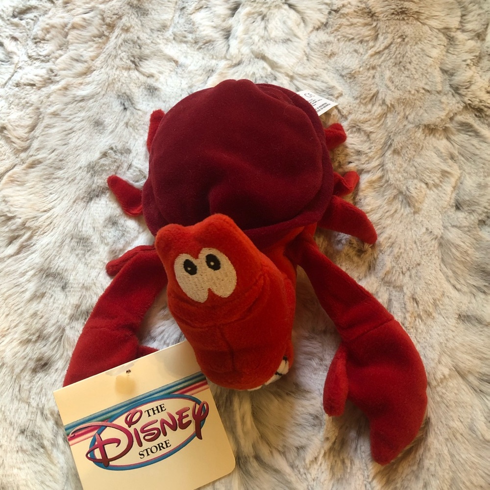 Disney Red Sebastian Mini Bean Bag